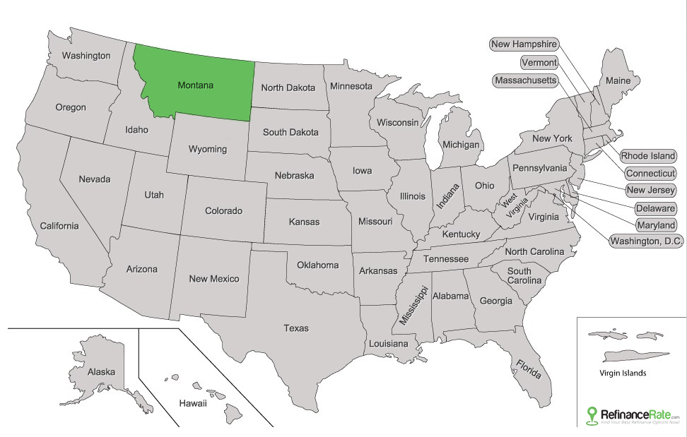 Montana Refinance Rates - RefinanceRate.com