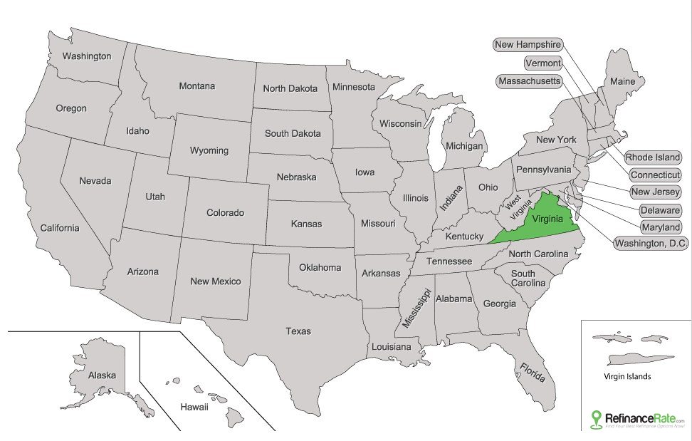 Virginia Refinance Rates